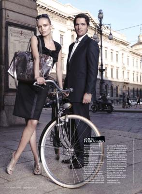 Marie Claire December 2009 - Natasha Poly,James Ferragamo