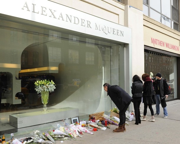 Alexander McQueen's boutique in New York City 