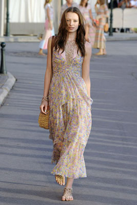 Chanel Cruise 2011 St. Tropez - Anastasia Kuznstsova