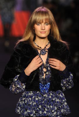 Anna Sui F/W 2011 - Constance Jablonski