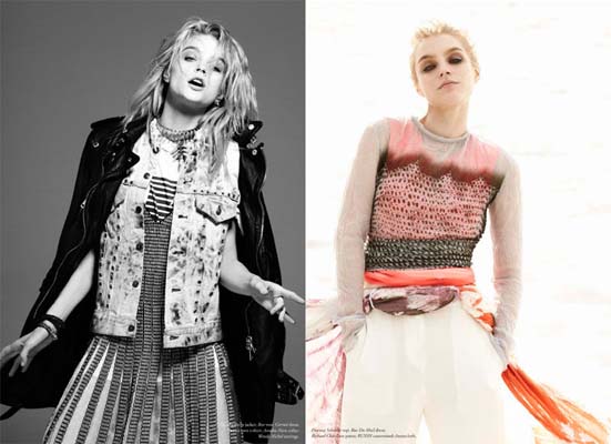 Russh April/May 2011:Jessica Stam