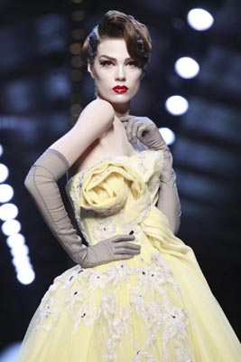 Christian Dior Haute Couture S/S 2011 - Caroline Brasch Nielsen