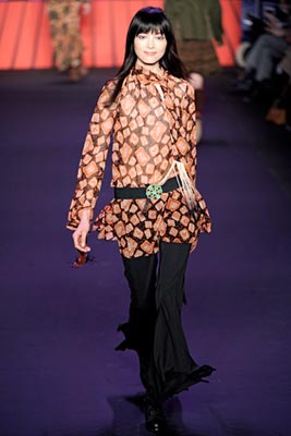 Anna Sui F/W 2011 - Fei Fei Sun