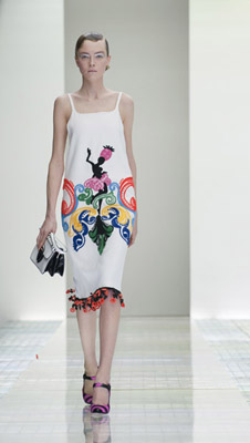 Prada S/S 2011 Beijing - Siri Tollerod