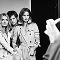 Burberry Beauty: Lily Donaldson ,Nina Porter & Rosie Huntington