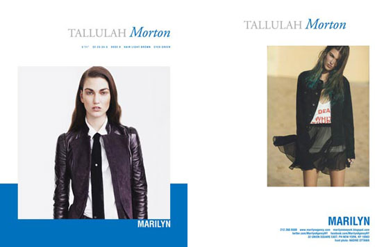 Show Packages-NY FW 11: Marilyn - Tallulah Morton