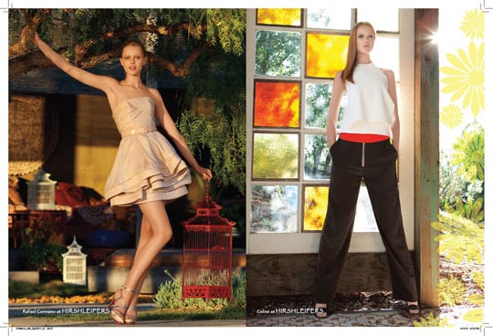 Americana Manhasset Spring 2011 Lookbook:Frida Gustavsson