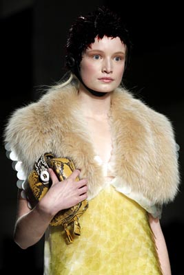 Prada F/W 2011 - Maud Welzen