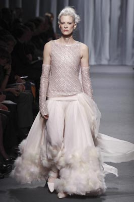 Chanel Haute Couture S/S 2011 - Kristen McMenamy