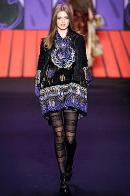 Anna Sui F/W 2011 - Lindsey Wixson