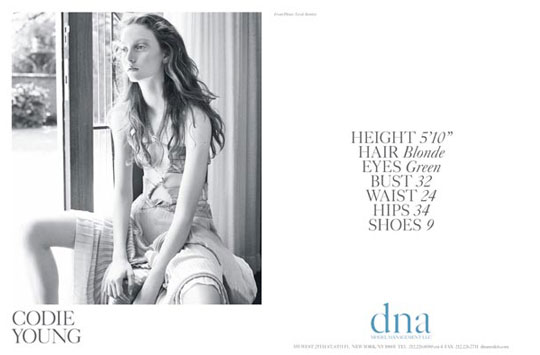 Show Packages-NY FW 11: DNA Models - Codie Young