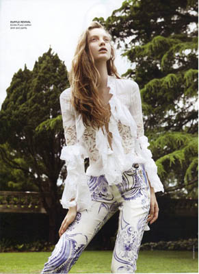 Vogue Australia February 2011 - Codie Young