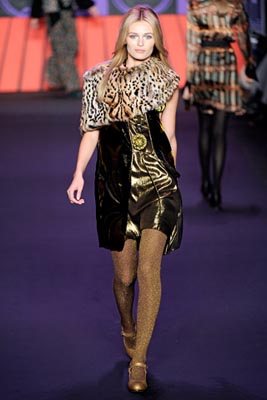 Anna Sui F/W 2011 - Edita Vilkeviciute