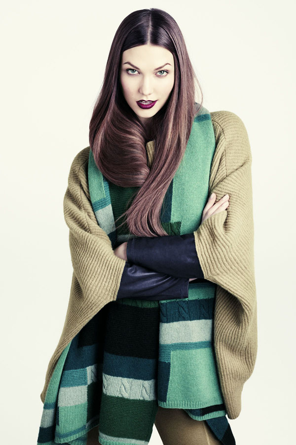 H&M Fall 2011 Lookbook:Karlie Kloss