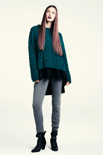 H&M Fall 2011 Lookbook:Karlie Kloss