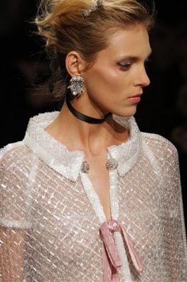 Chanel Haute Couture S/S 2011 - Anja Rubik