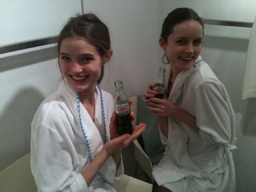 BCBG F/W 2011 Fitting - Katie Fogarty & Anna de Rijk