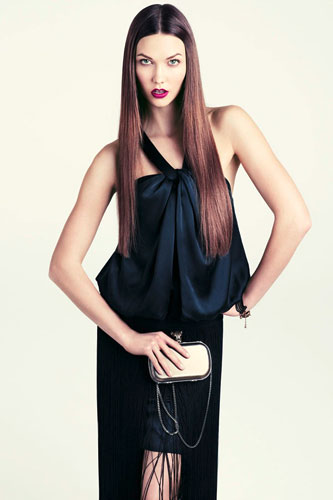 H&M Fall 2011 Lookbook:Karlie Kloss