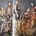 Vogue January 2011 - Lily Donaldson, Sasha Pivovarova, Patricia van der Vliet, Caroline Trentini, Mirte Maas