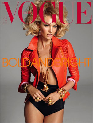 Vogue Italia February 2011:Candice Swanepoel