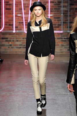 DKNY F/W 2011 - Anabela Belikova