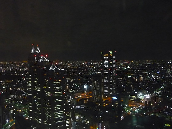 東京市內夜景