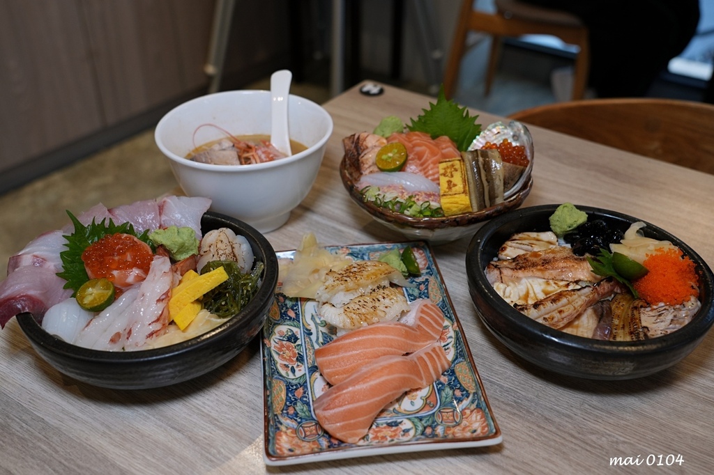 台北大安區海鮮丼飯｜井上禾食～鄰近六張犁捷運站的平價日本料理