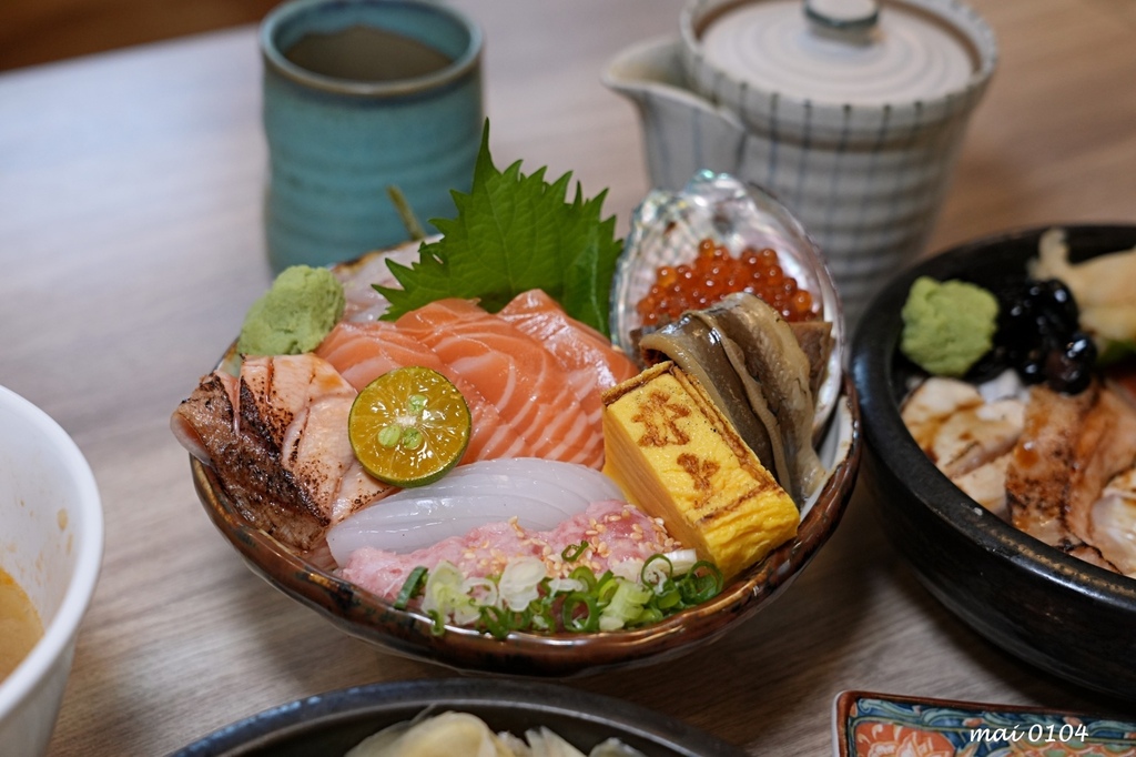 台北大安區海鮮丼飯｜井上禾食～鄰近六張犁捷運站的平價日本料理