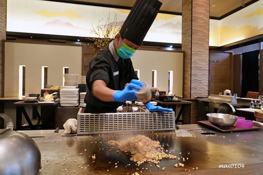 網路溫度計高CP值無菜單鐵板燒<明水然>松山慶城店｜台北南京