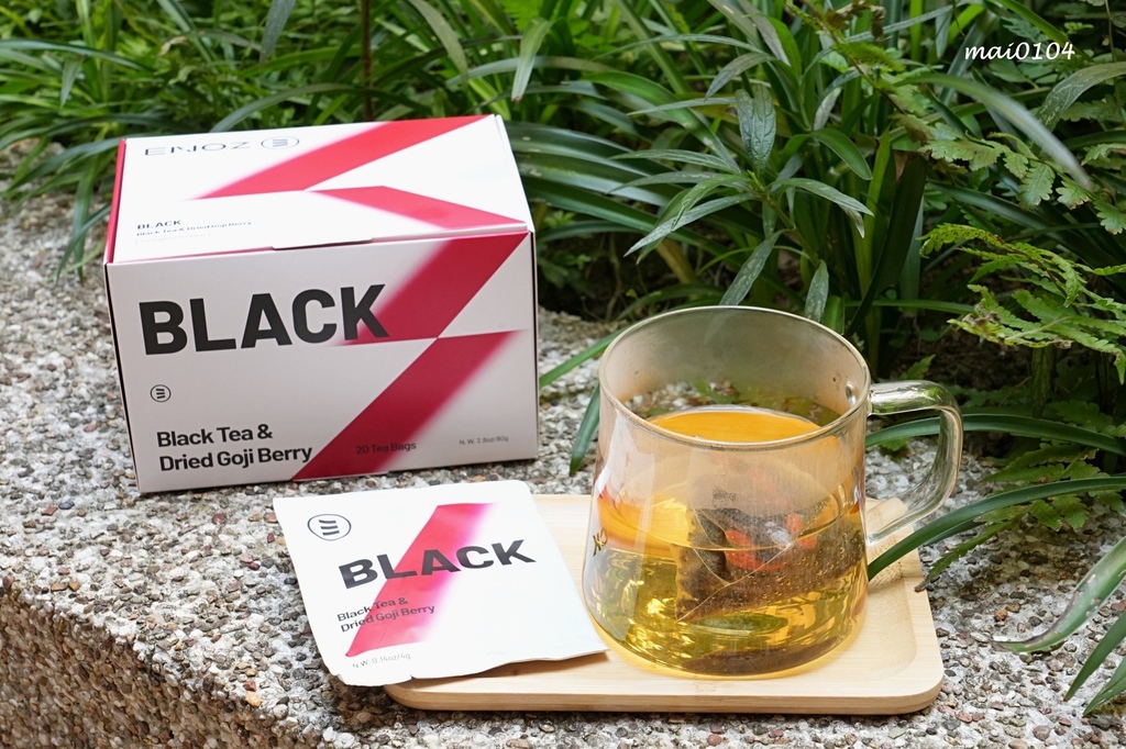 ENOZ茶飲～選用優質台灣高山茶加上枸杞子、小包裝設計外出攜