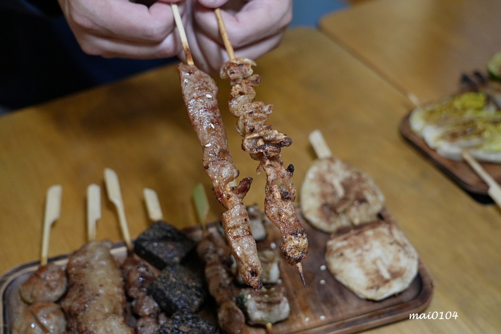 新北永和美食｜貳參日式無煙串燒～平價美食，免服務費，永和晚餐