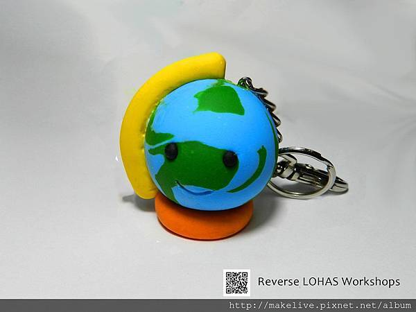 【黏土創作】地球儀寶寶