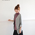 　里琪 Ni-kiyo優雅美型 套頭羅紋無袖背心-六色 灰.紫 原價180