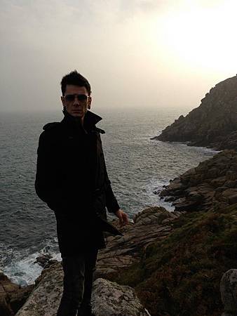 Maksim did the video shoot for his new single The Godfather at Lands End in Cornwell, England.-16