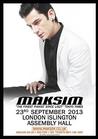 Maksim London Concert 2013