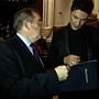 London Concert 2013 - 08 - Maksim with Croatian Ambassador after the show