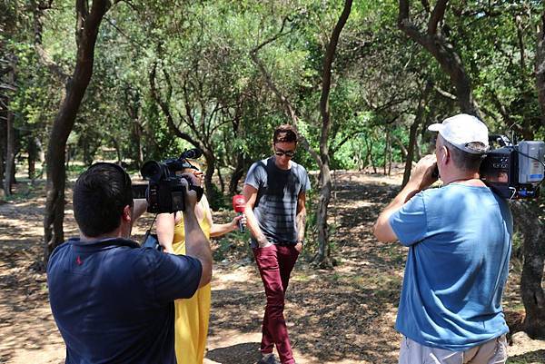 Maksim doing press conference for his Adriatic tour in beautiful Dubrovnik-04.jpg