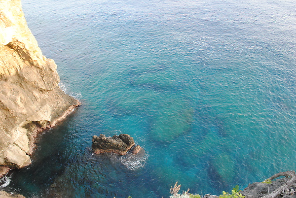 清澈海水