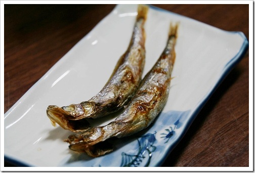 25710620:[食] 民宿岩田館 朴葉味噌・玉子焼き・焼魚 (早餐)