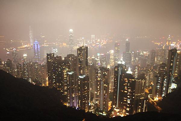 香港太平山夜景