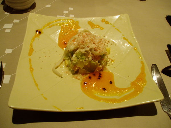 海鮮水果沙拉