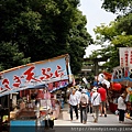 天滿宮參道上的屋台