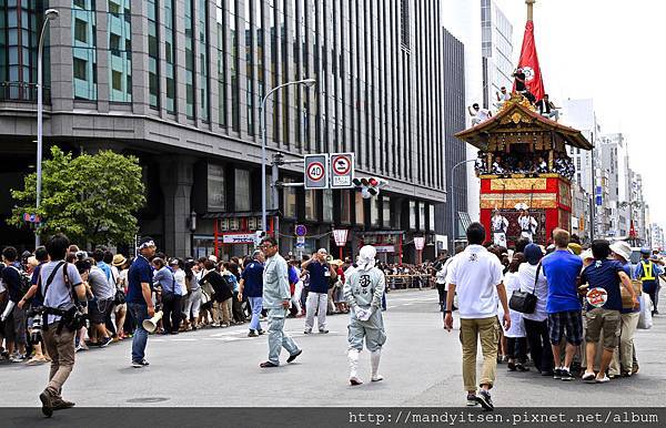 函谷鉾曵き初め