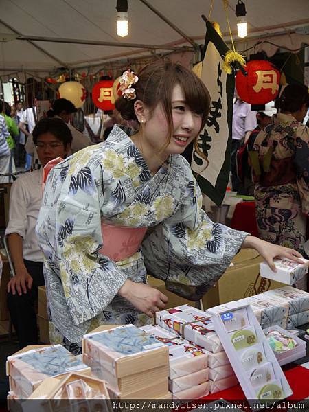 祇園祭「宵山」保存會攤位