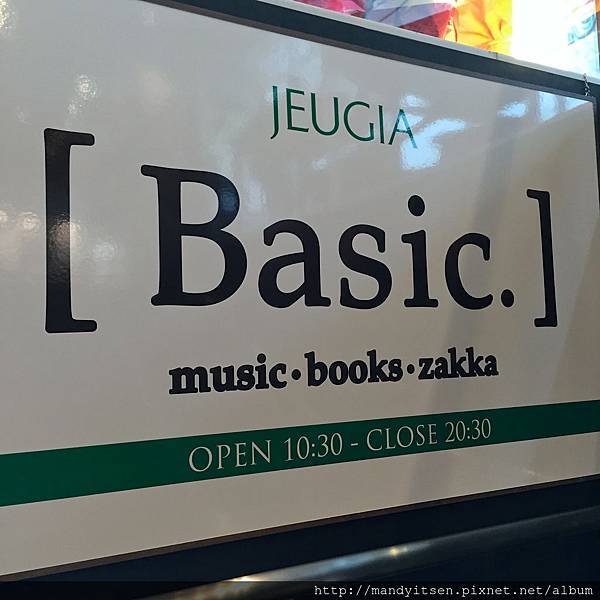 JEUGIA Basic地下一樓