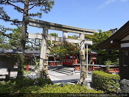 車折神社的茅の輪