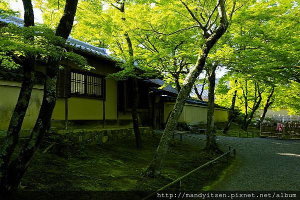 天龍寺塔頭「寶巖院」一隅