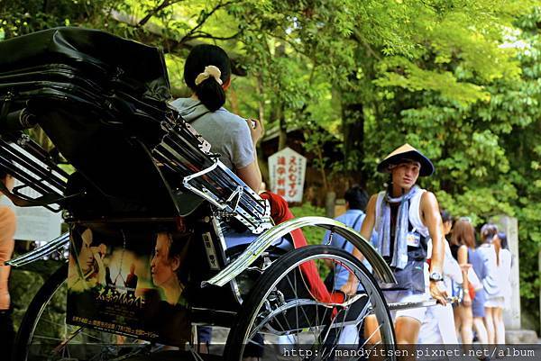 嵐山野宮神社前