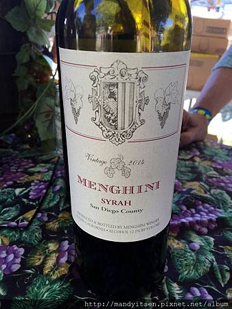 聖地牙哥MENGHINI Syrah