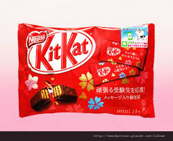 合格祈願kitkat巧克力